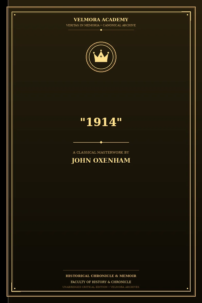 Cover of "1914"