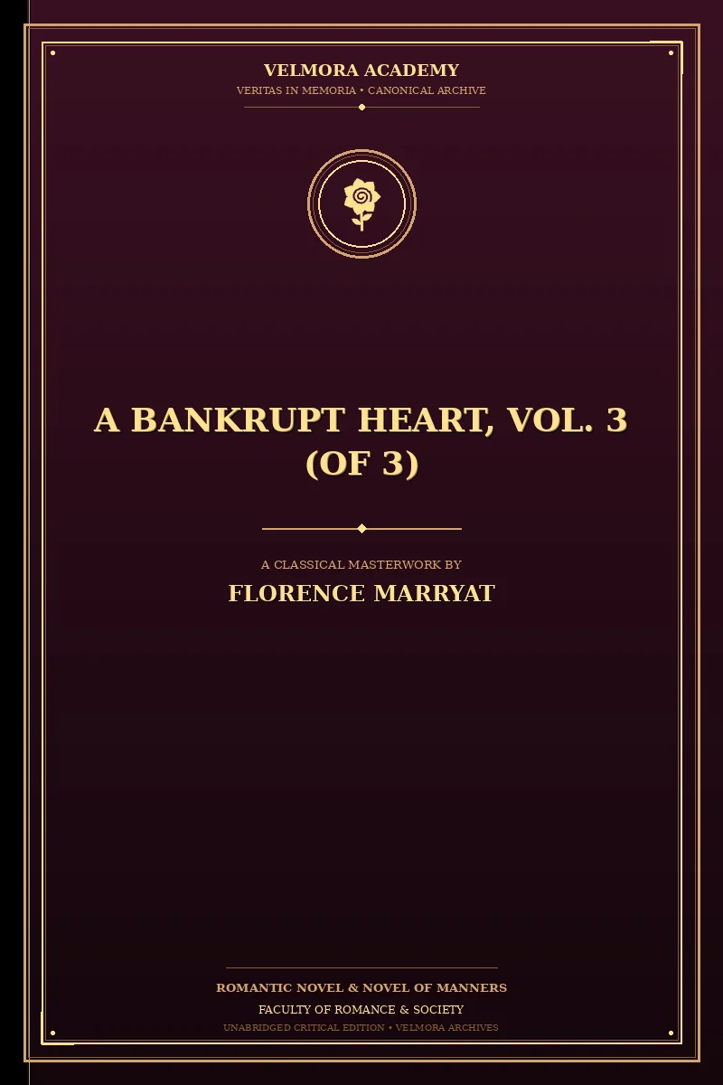 Cover of A bankrupt heart, Vol. 3 (of 3)