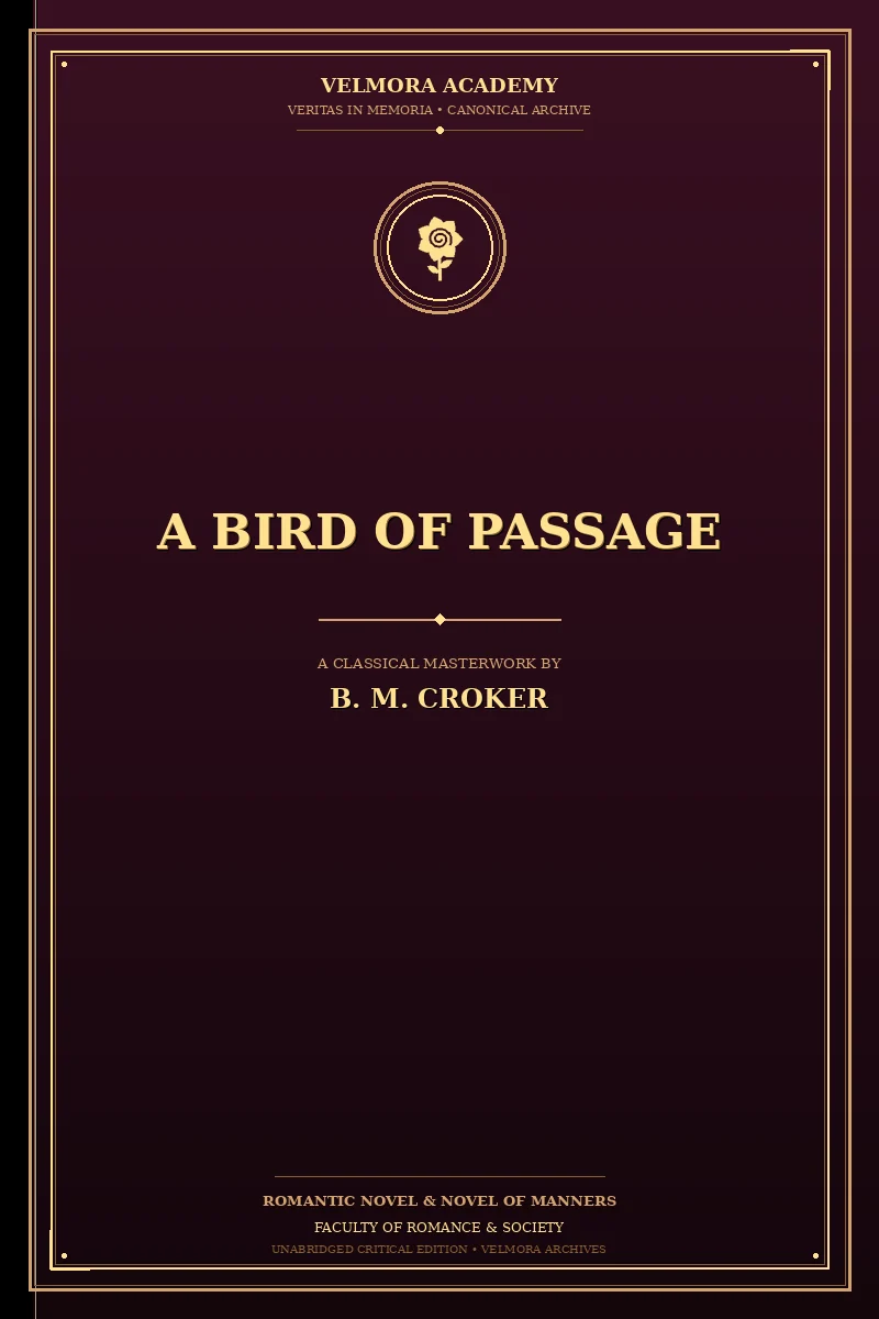 A bird of passage