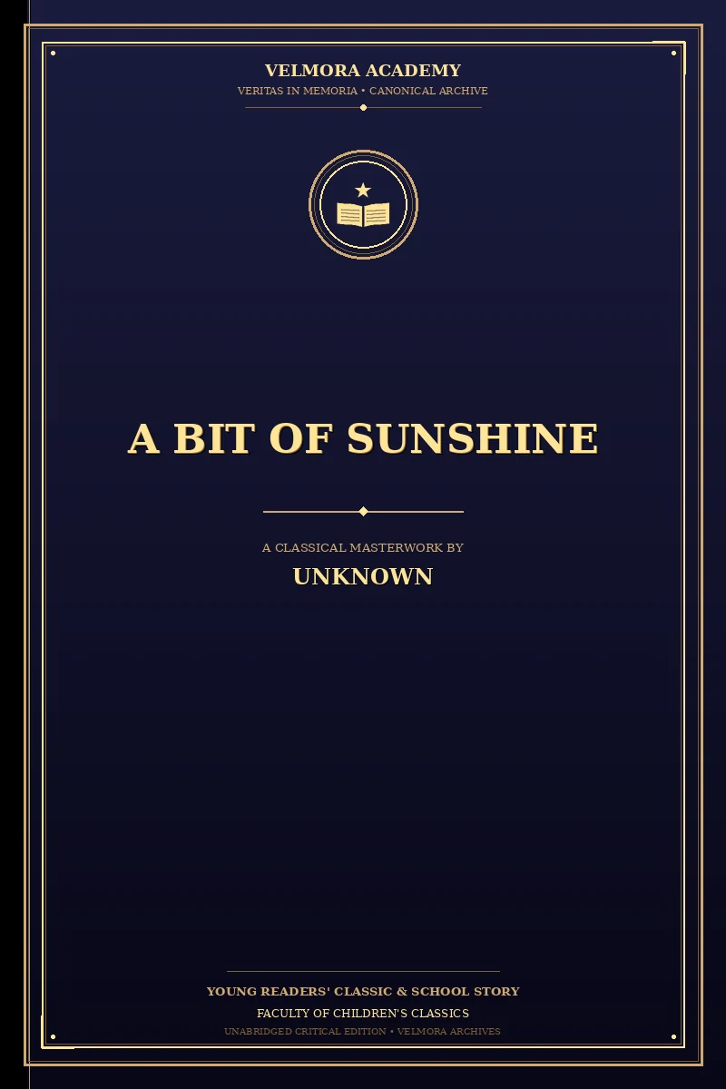 Cover of A Bit of Sunshine