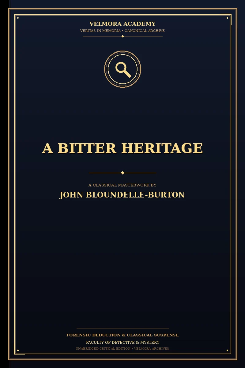 A Bitter Heritage