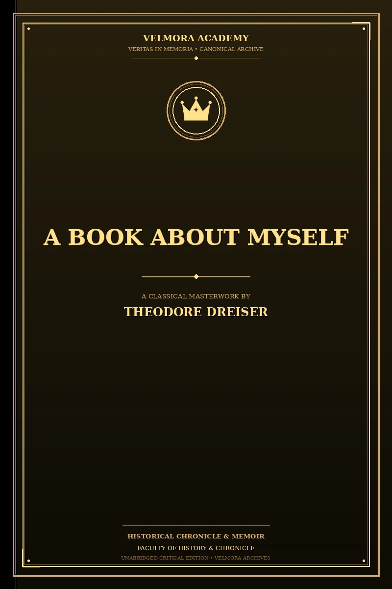 A Book About Myself