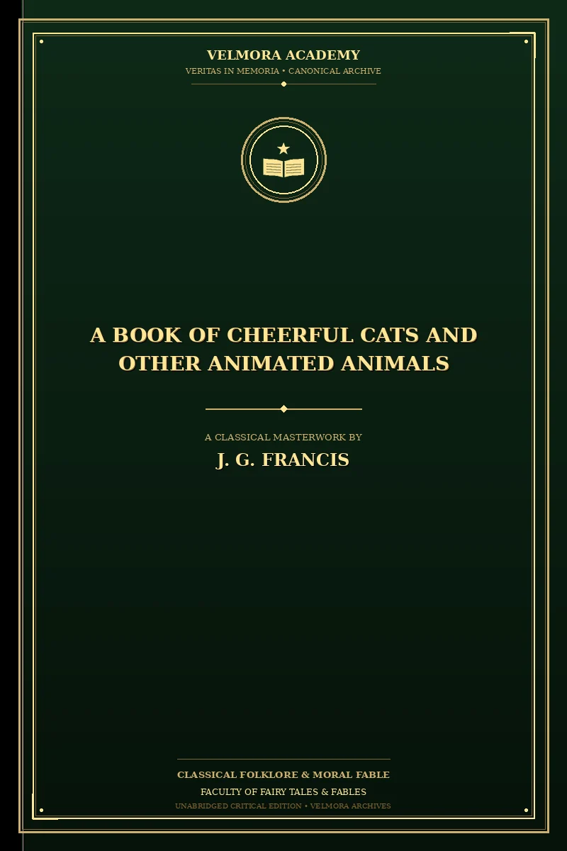Cover of A Book of Cheerful Cats and Other Animated Animals