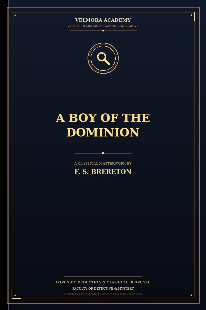Cover of A Boy of the Dominion