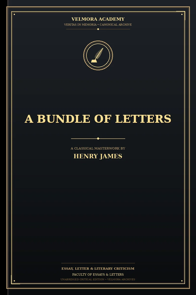 Cover of A Bundle of Letters