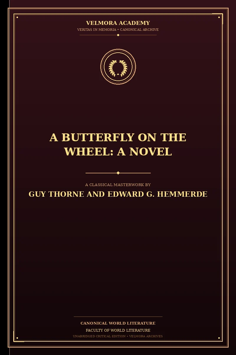Cover of A Butterfly on the Wheel: A Novel