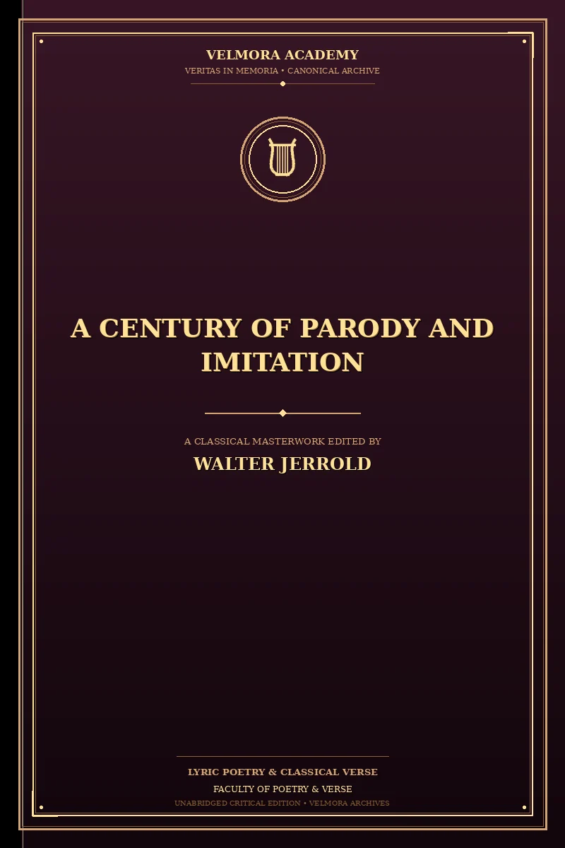 A Century of Parody and Imitation