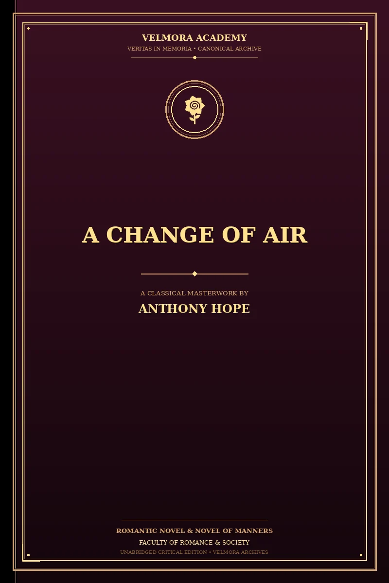 Cover of A Change of Air