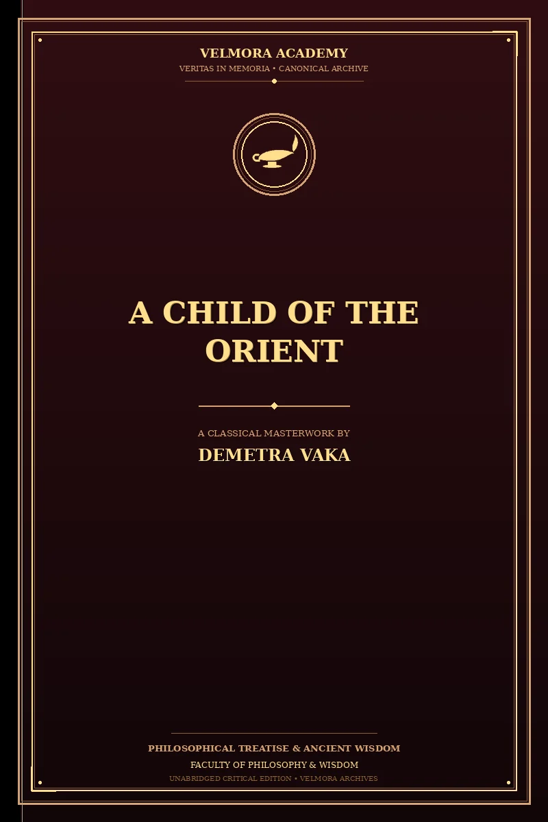 Cover of A Child of the Orient