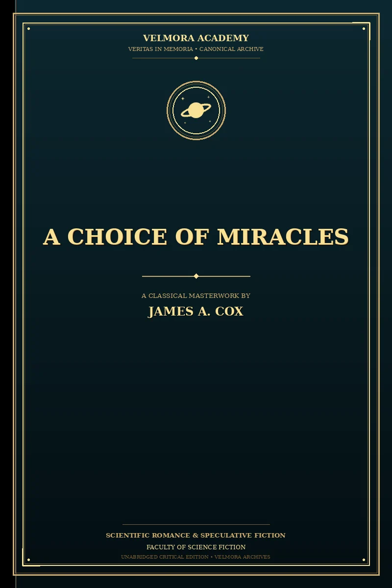 Cover of A Choice of Miracles