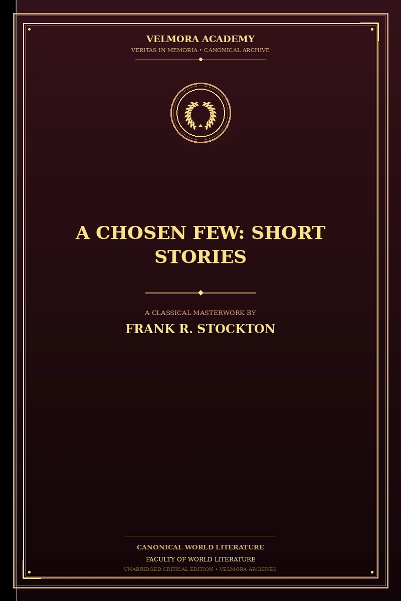Cover of A Chosen Few: Short Stories