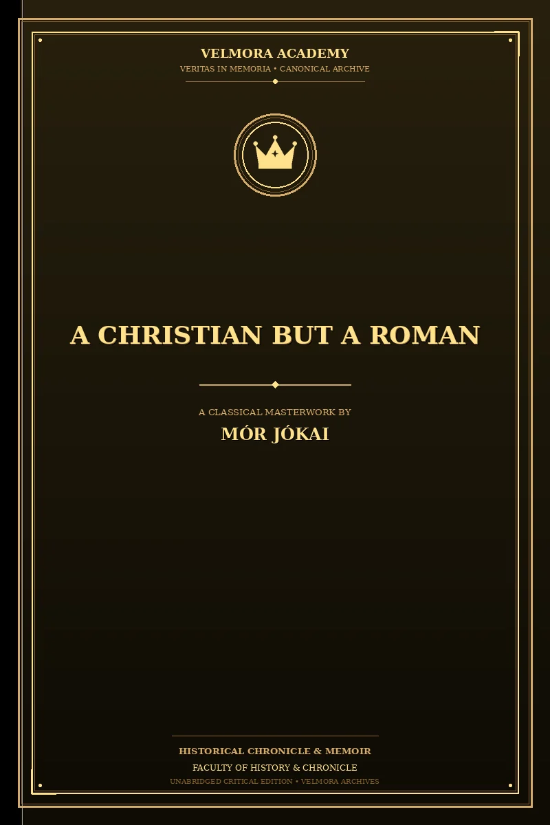 A Christian But a Roman