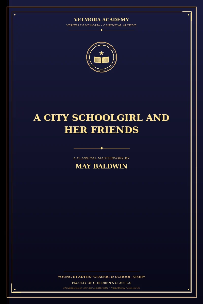 Cover of A City Schoolgirl and Her Friends