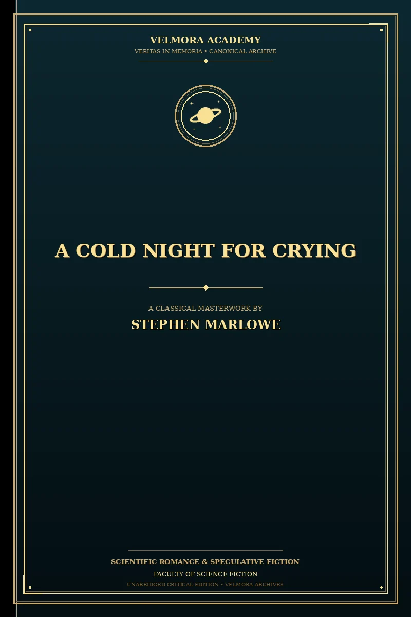 A Cold Night for Crying