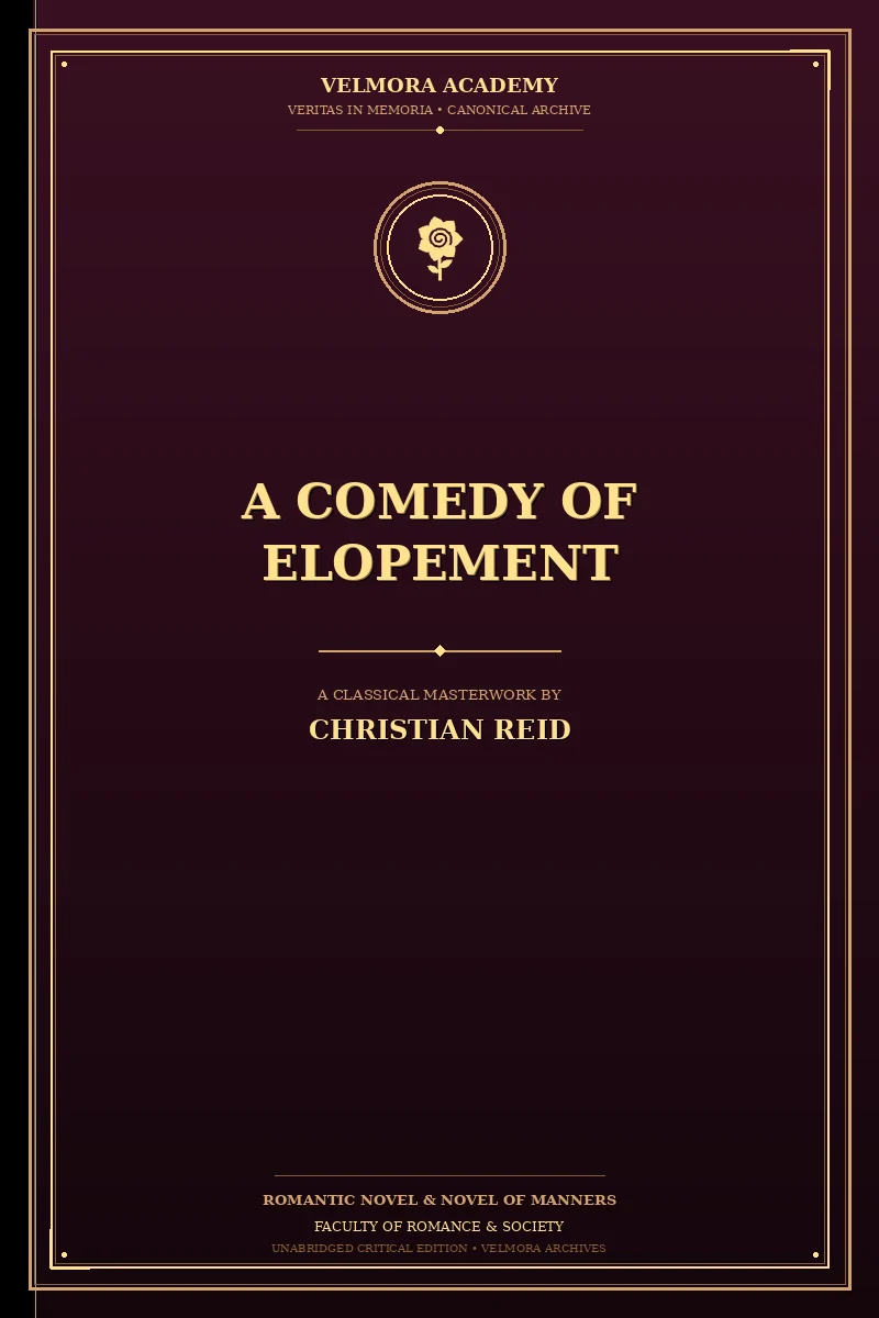 Cover of A Comedy of Elopement