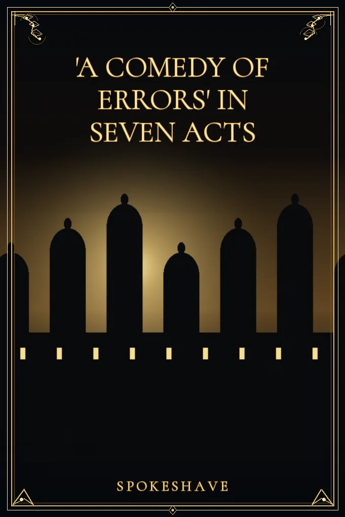 Cover of 'A Comedy of Errors' in Seven Acts