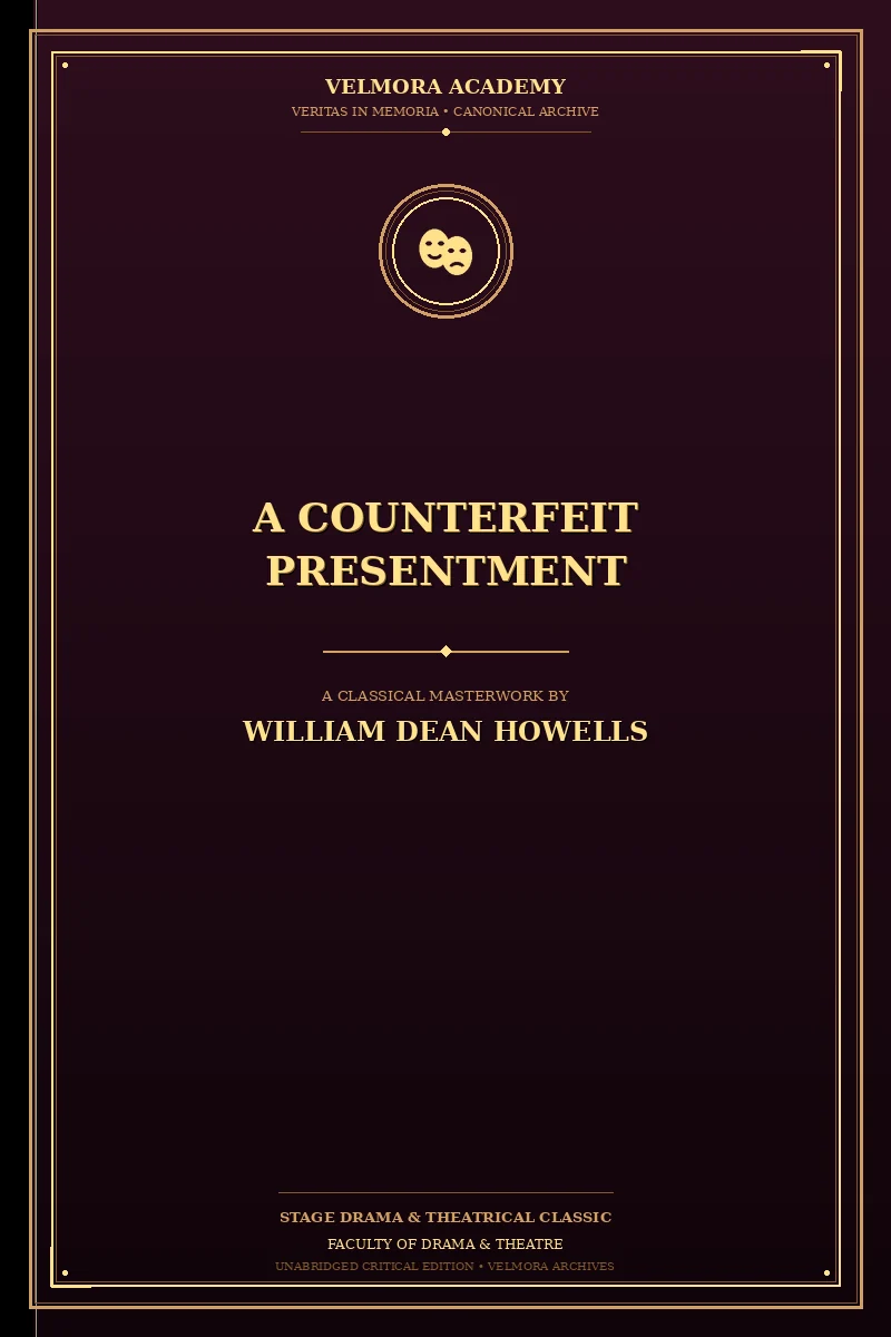 Cover of A Counterfeit Presentment
