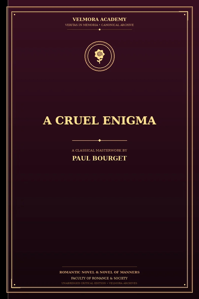 Cover of A Cruel Enigma