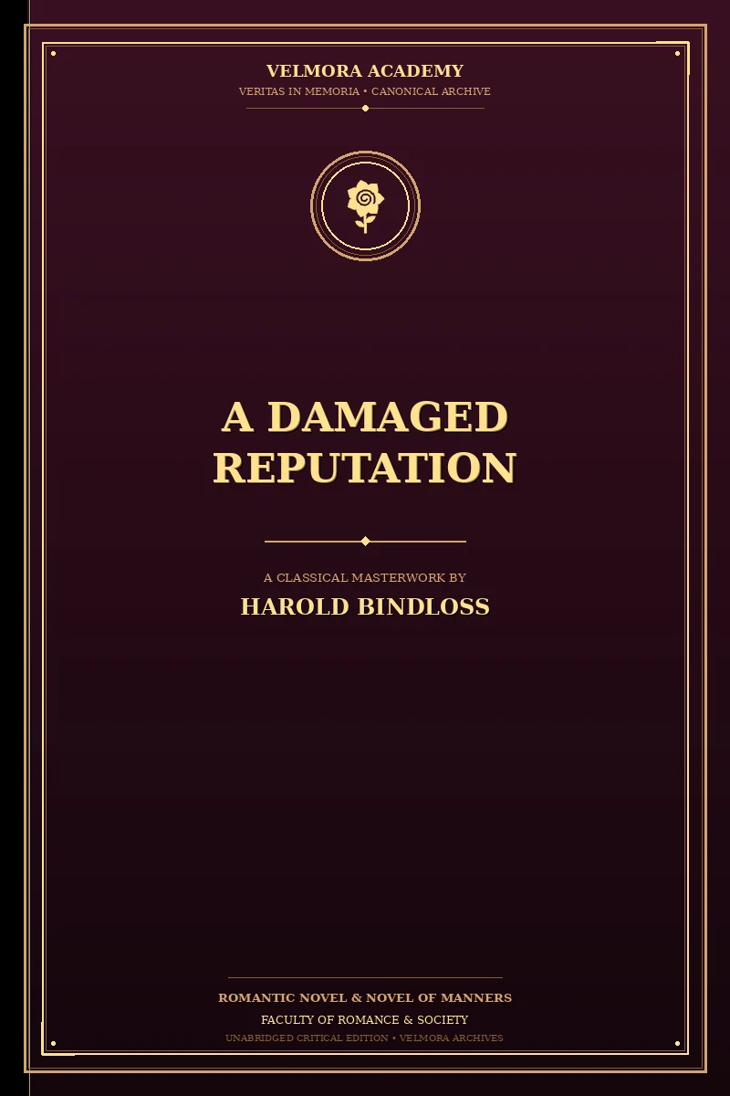 Cover of A Damaged Reputation