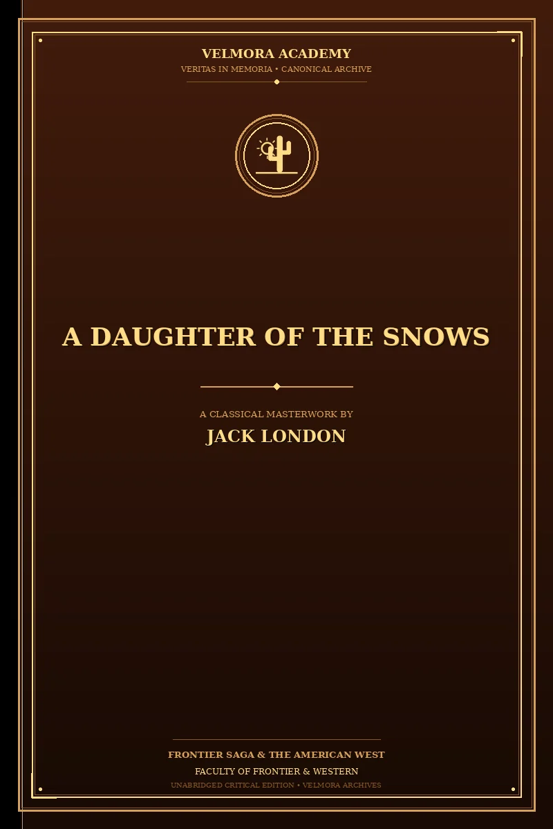 Cover of A Daughter of the Snows