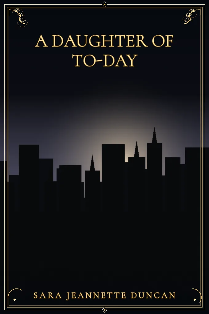 Cover of A Daughter of To-Day
