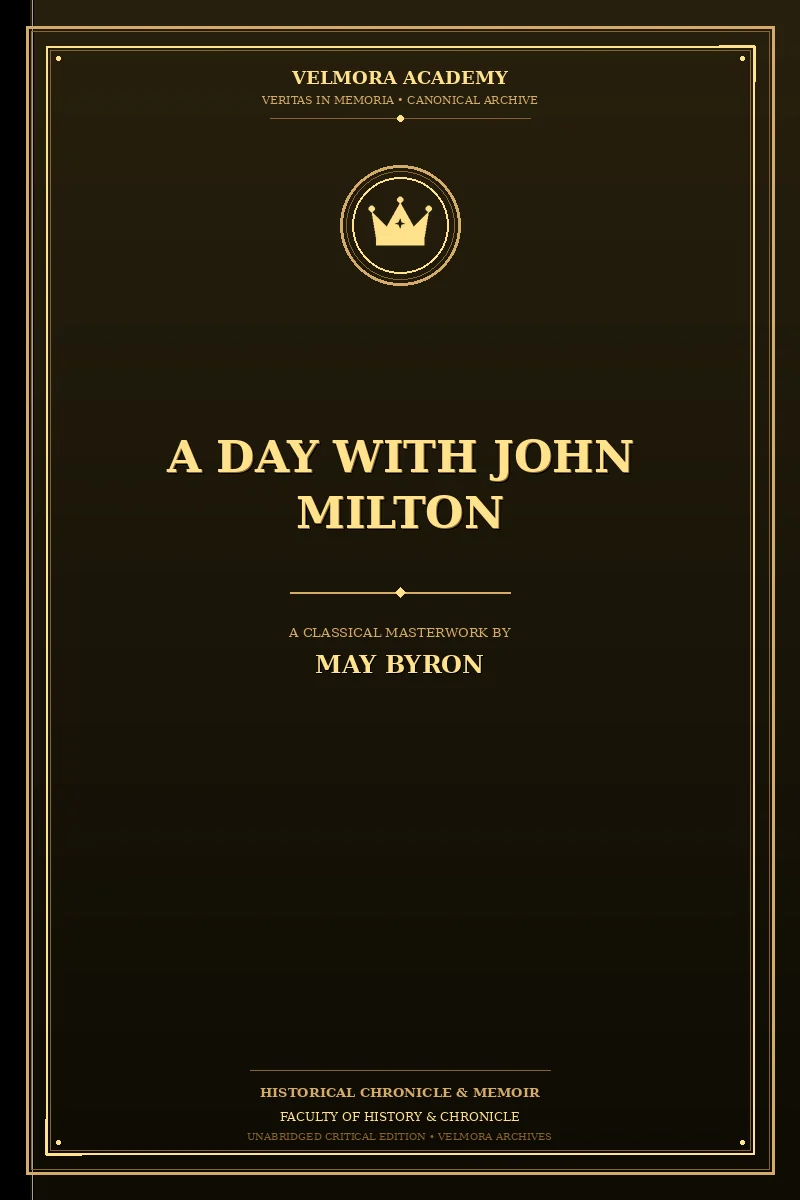 Cover of A Day with John Milton