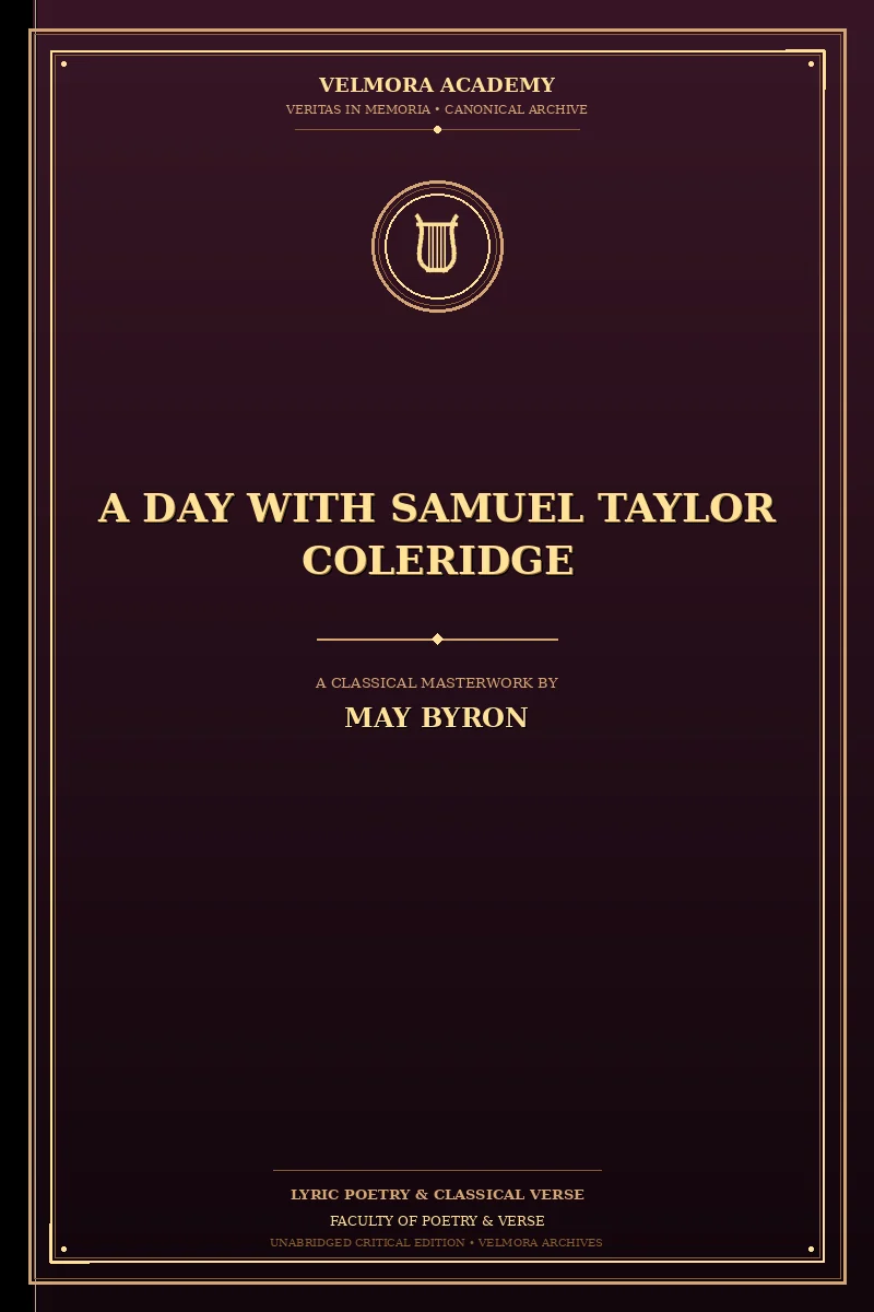 Cover of A Day with Samuel Taylor Coleridge