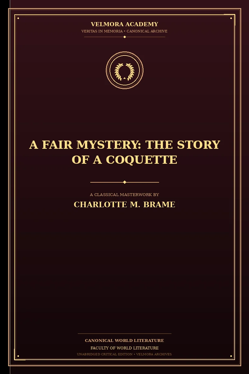 Cover of A Fair Mystery: The Story of a Coquette