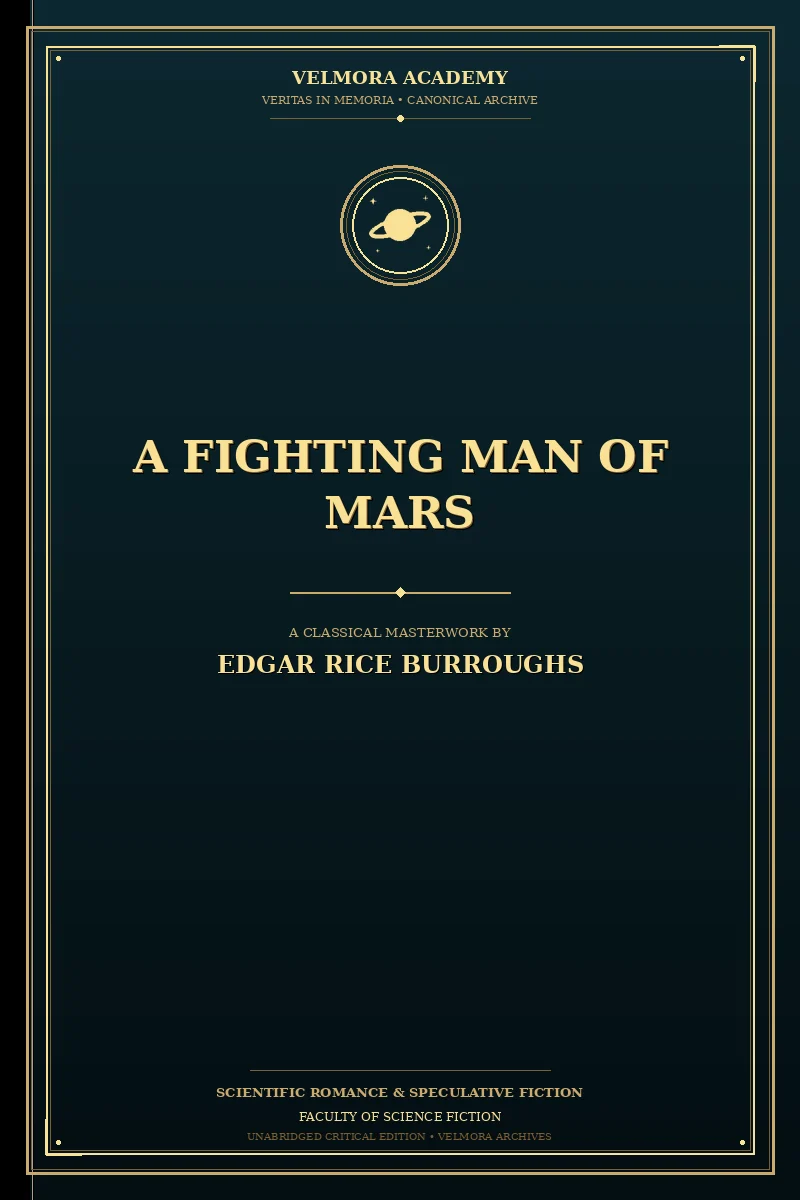 A fighting man of Mars