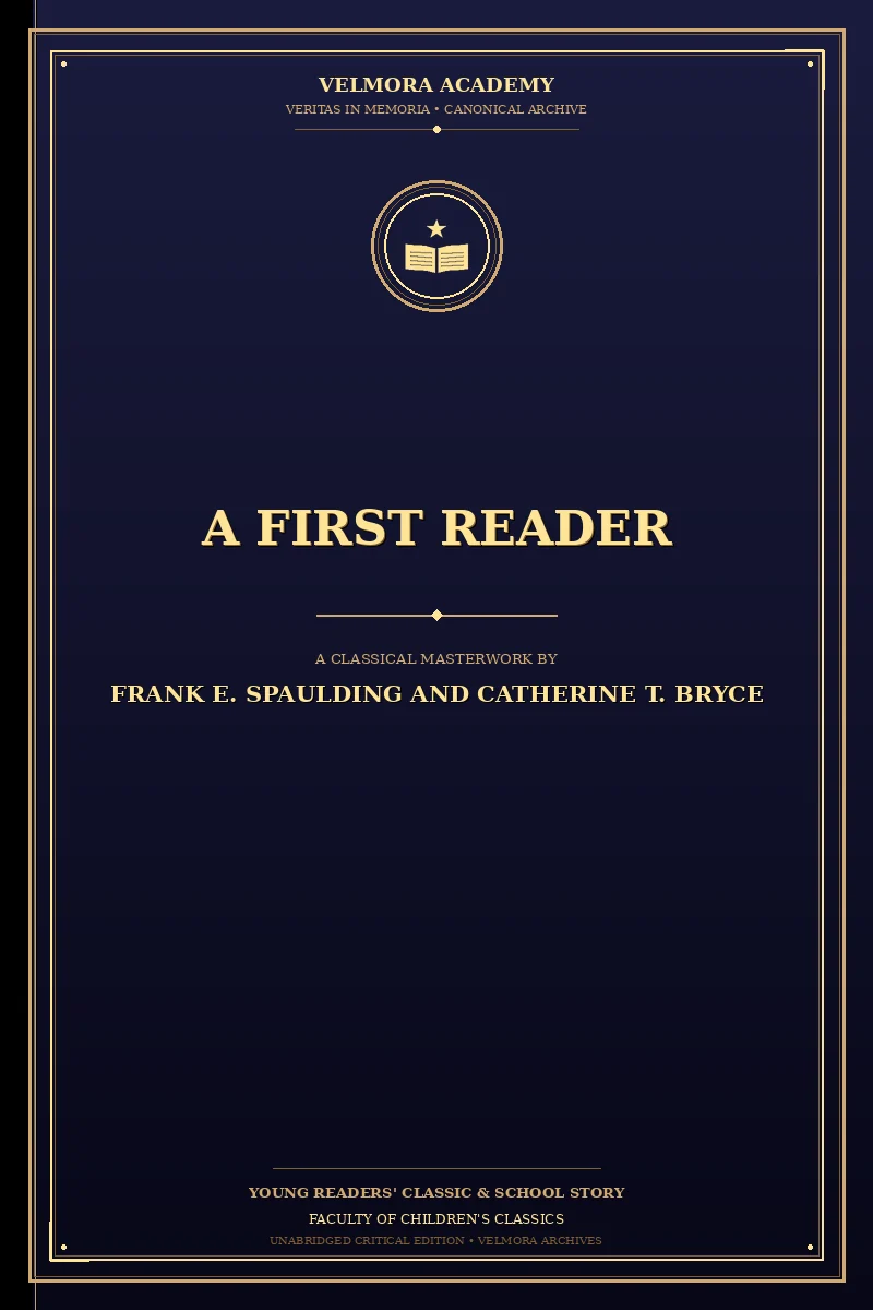 Cover of A First Reader