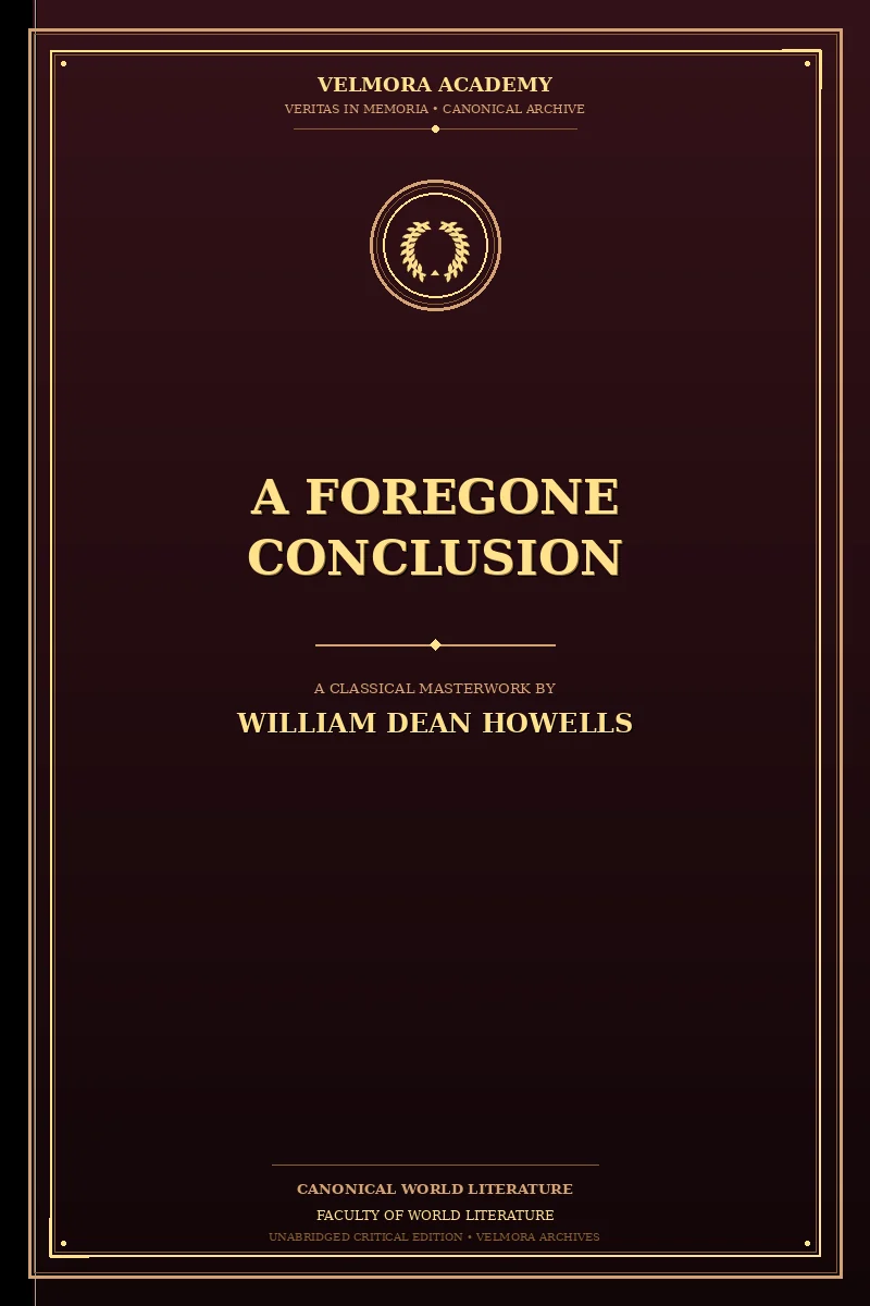Cover of A Foregone Conclusion