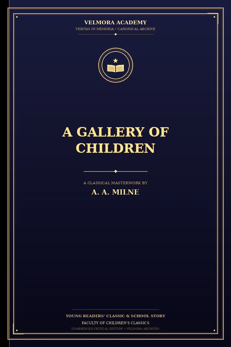 Cover of A Gallery of Children