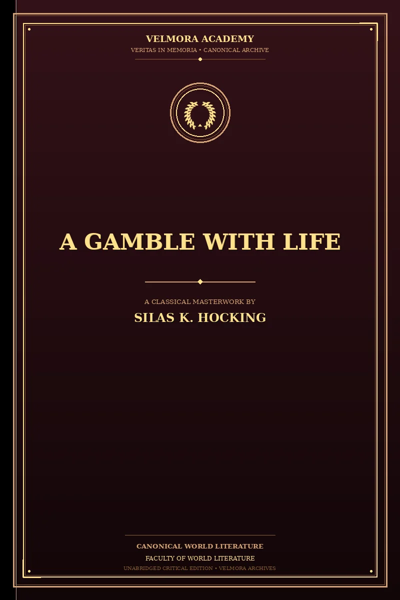 Cover of A Gamble with Life