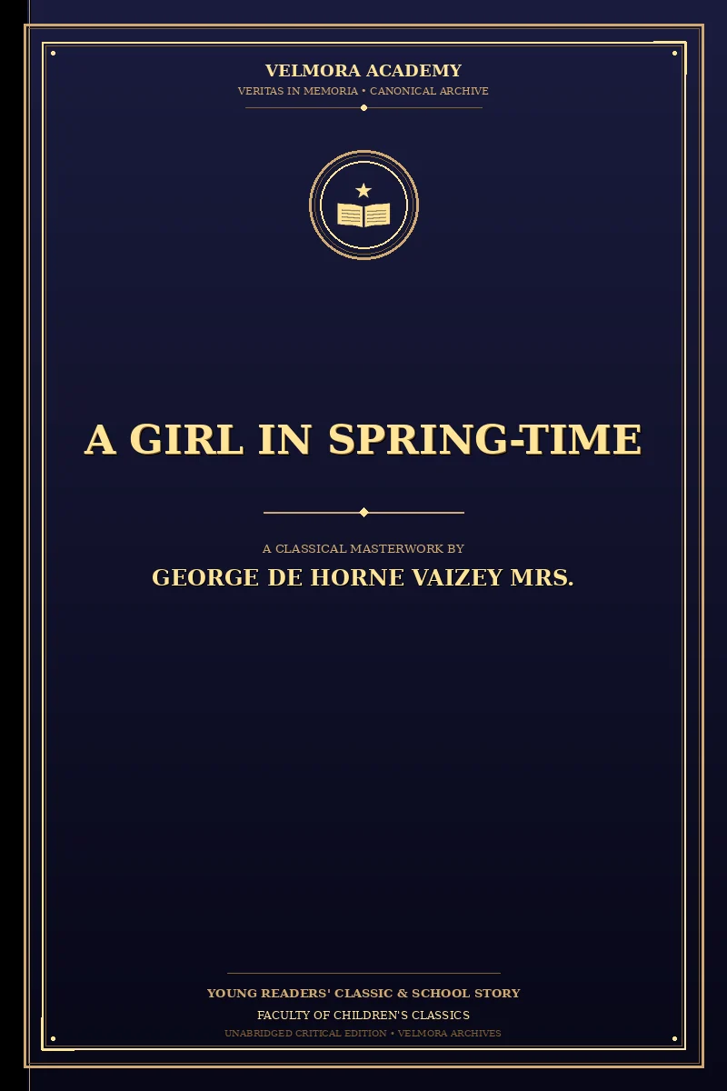 Cover of A Girl in Spring-Time