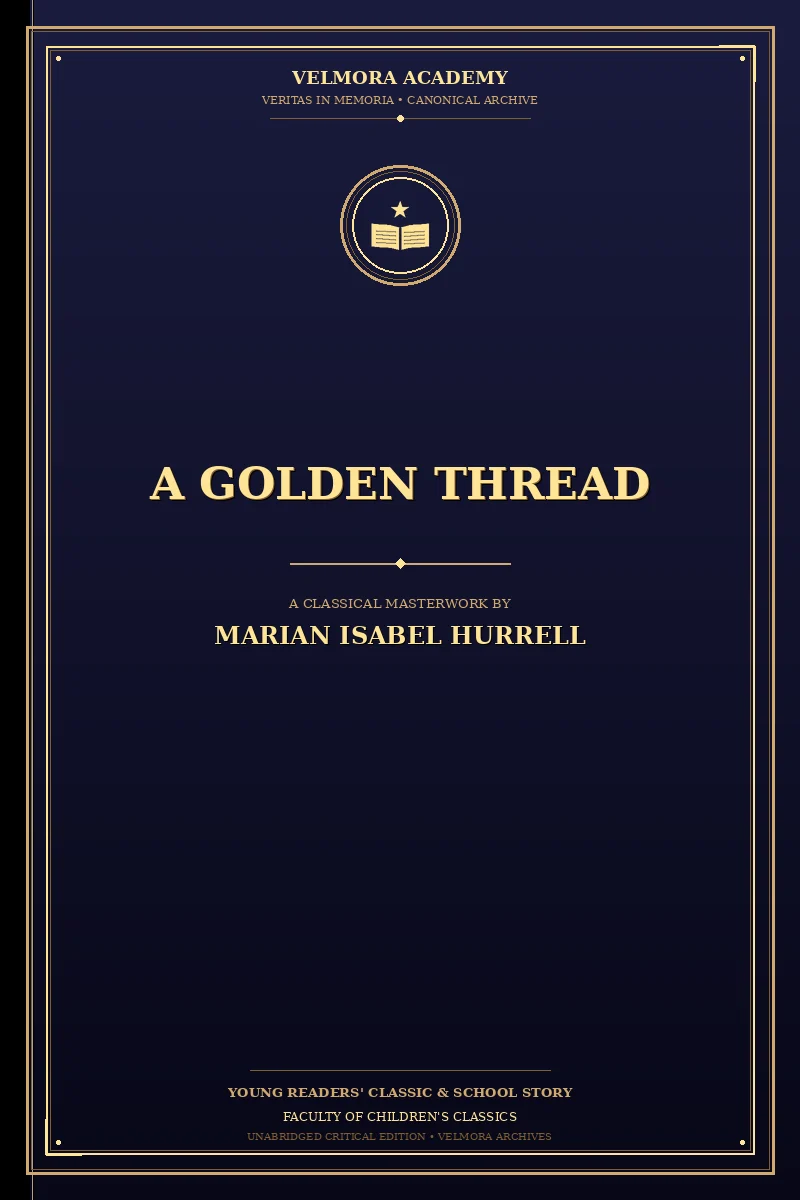 Cover of A golden thread