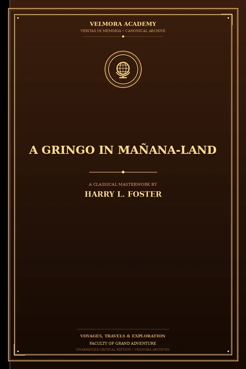 Cover of A Gringo in Mañana-Land