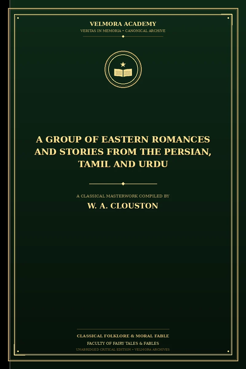 A Group of Eastern Romances and Stories from the Persian, Tamil and Urdu