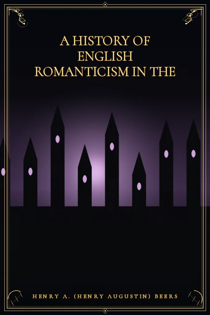Cover of A History of English Romanticism in
