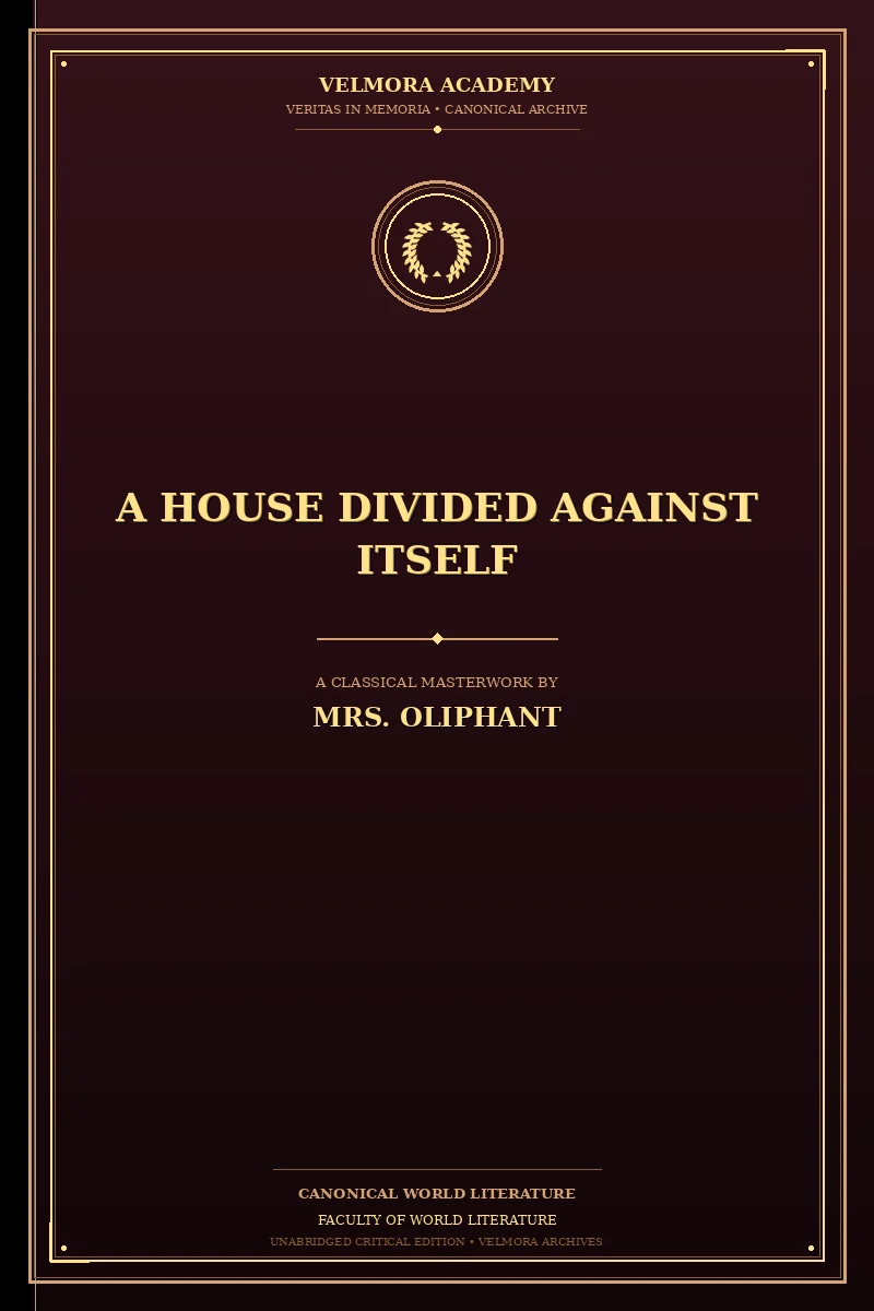 Cover of A House Divided Against Itself