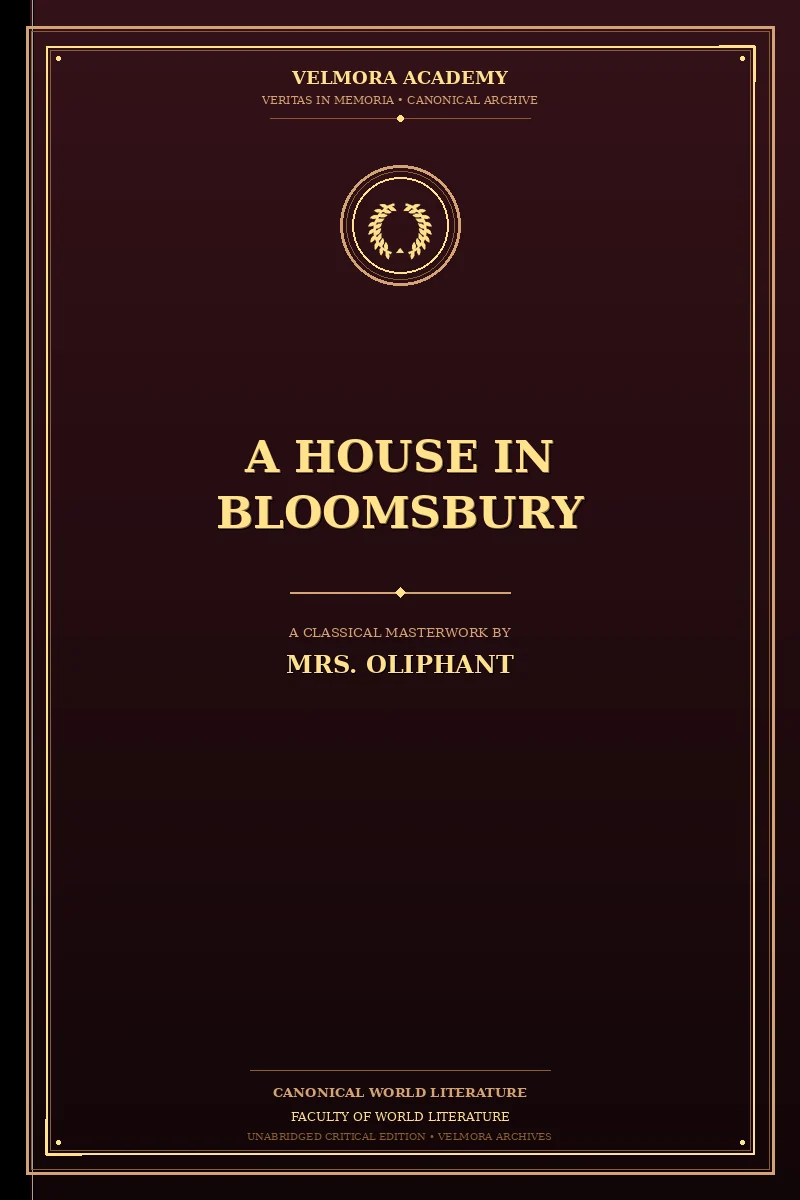 A House in Bloomsbury