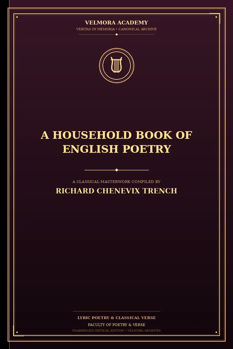 A Household Book of English Poetry