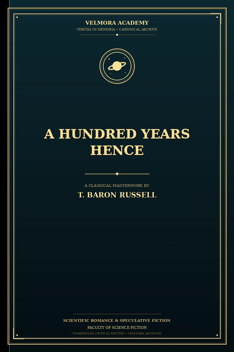 A Hundred Years Hence