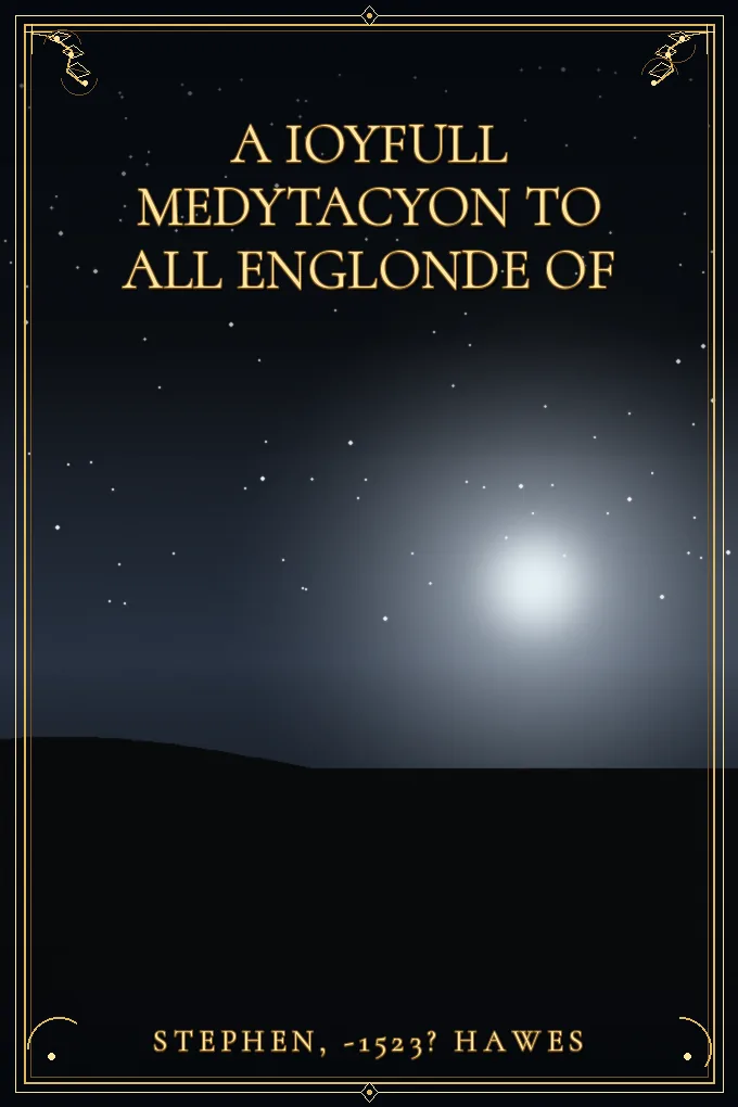 Cover of A Ioyfull medytacyon to all Englonde of