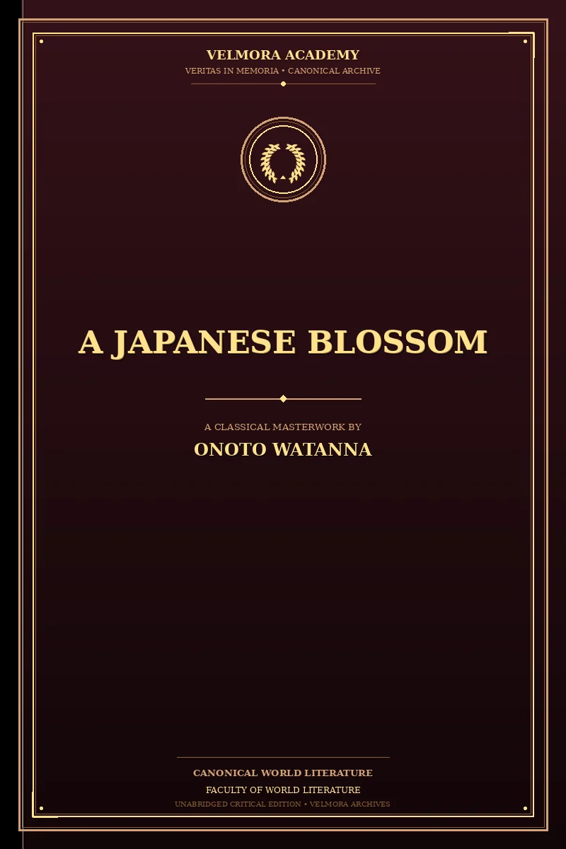Cover of A Japanese Blossom