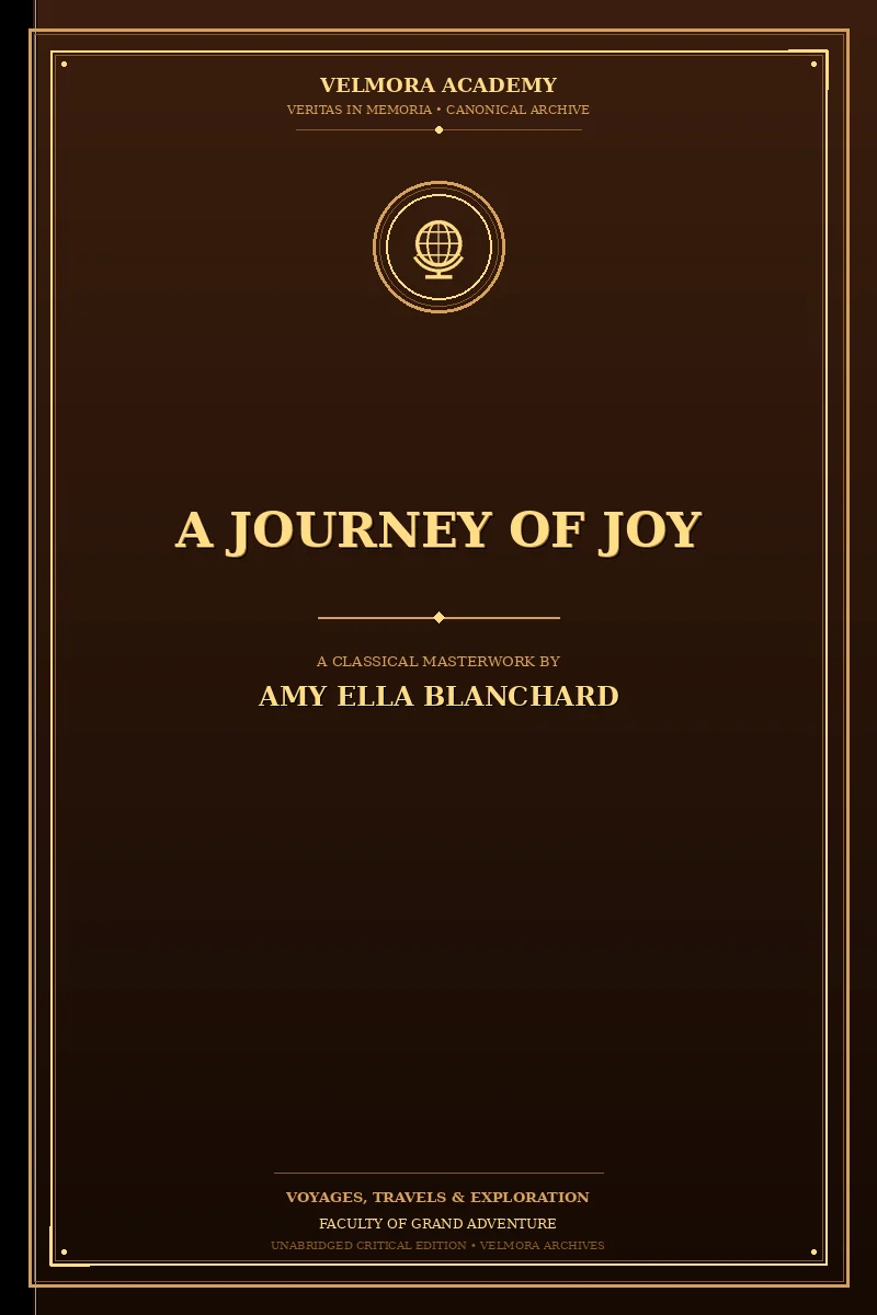 Cover of A journey of joy