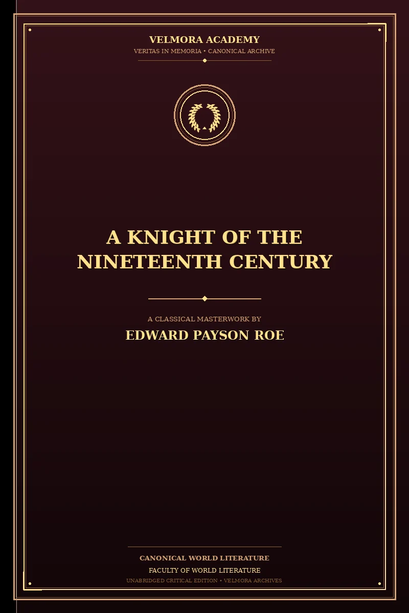 A Knight of the Nineteenth Century