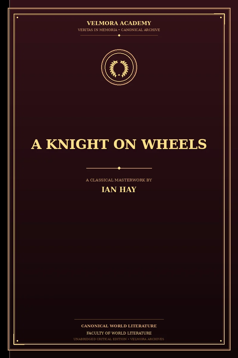 Cover of A Knight on Wheels