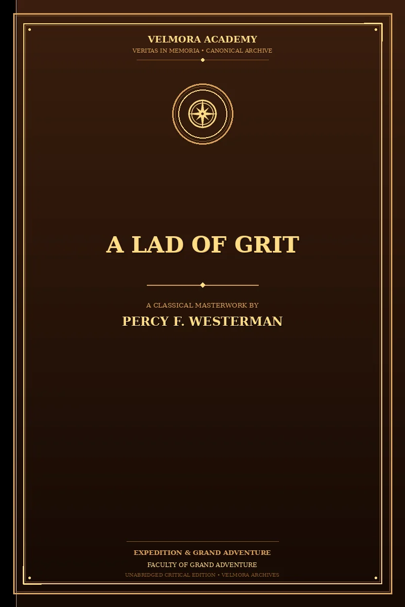 Cover of A Lad of Grit