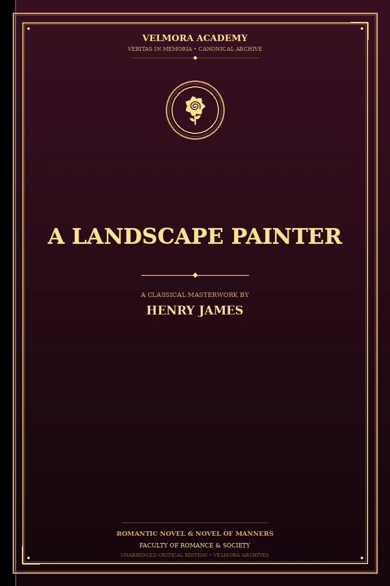 A landscape painter