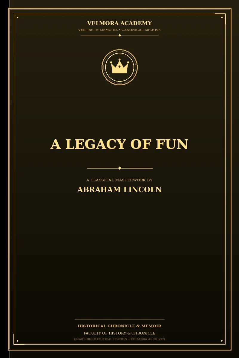 A Legacy of Fun